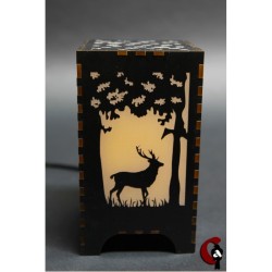 LAMPE FORÊT (JAUNE)