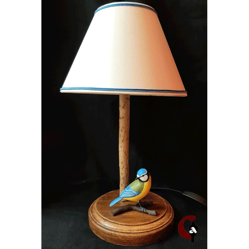 Lampe mésange bleue