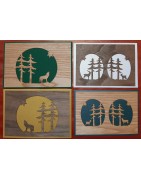 CARTES EN BOIS